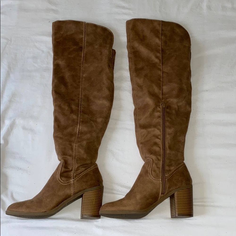 Knee high boots